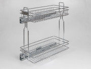 HFR300 Oldallapra szerelhető polcrendszer