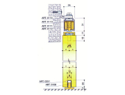 100 B tolóajtó szett beltéri ajtókhoz